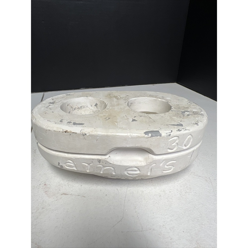 Vintage Arner's Ceramic Mold 30 Rose Ring Box